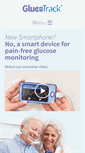 Mobile Screenshot of glucotrack.com